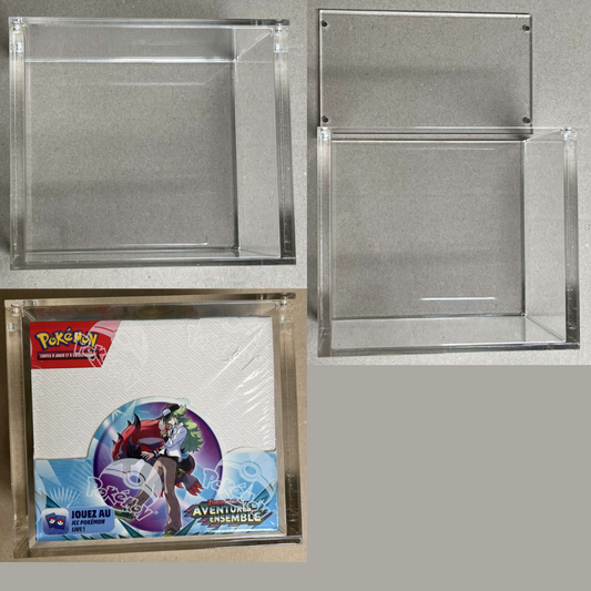 Protection acrylique avec aimant pour Display