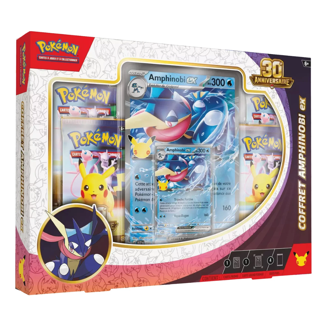ME5.5 - 30 ans - Coffret Amphinobi - FRANCAIS (16/09/26-> ! date d'envoi décalée)