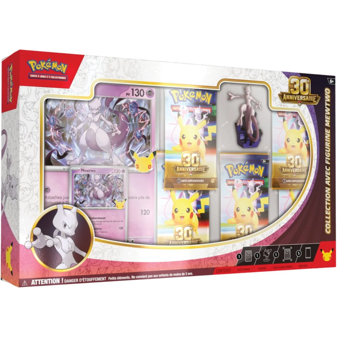 ME5.5 - 30 ans - Coffret Figurine Mewtwo - FRANCAIS (06/11)