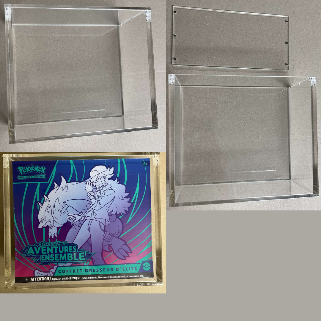 Protection acrylique avec aimant pour ETB