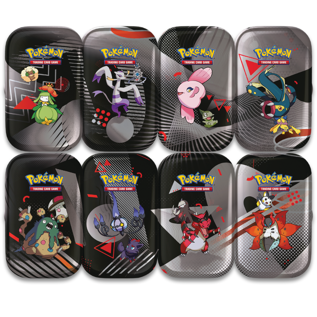 EV10.5 - Flamme Blanche/ Foudre noire - Display scellée de mini tins - FRANCAIS