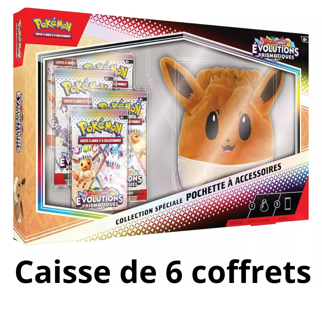 EV8.5 - Evolutions Prismatiques - Caisse de 6 Coffrets Evoli - FRANCAIS (25/04/25)