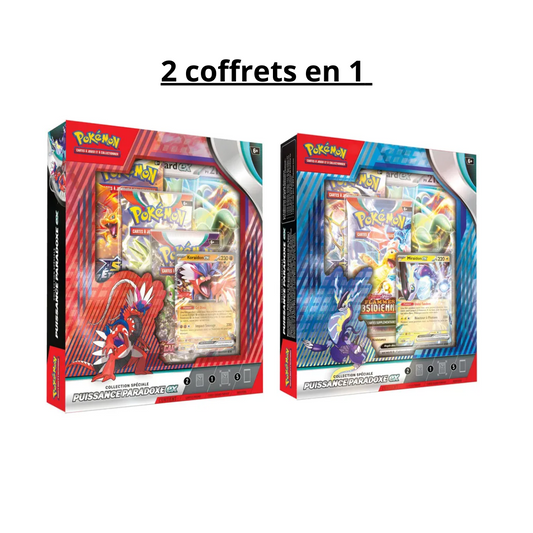 Coffret Double face Koraidon/Miraidon (5boosters)