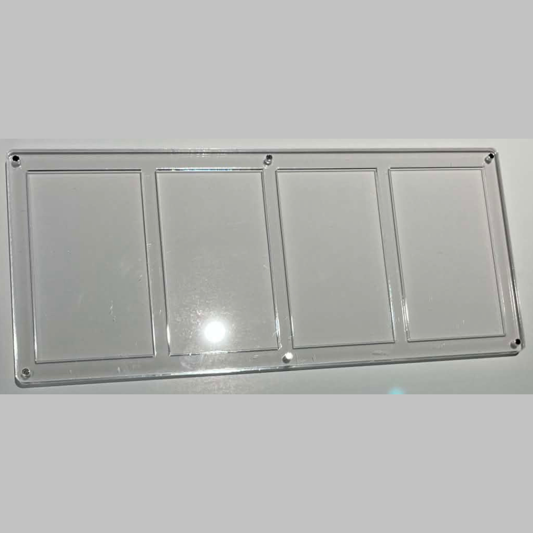 Protection acrylique avec aimant pour 4 boosters