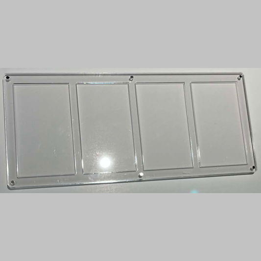 Protection acrylique avec aimant pour 4 boosters