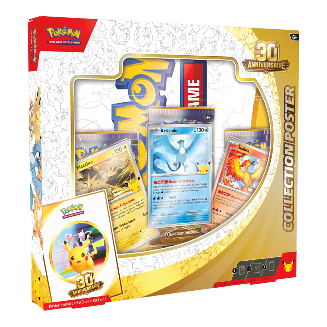 ME5.5 - 30 ans - Coffret Poster - FRANCAIS (16/09/26-> ! date d'envoi décalée)