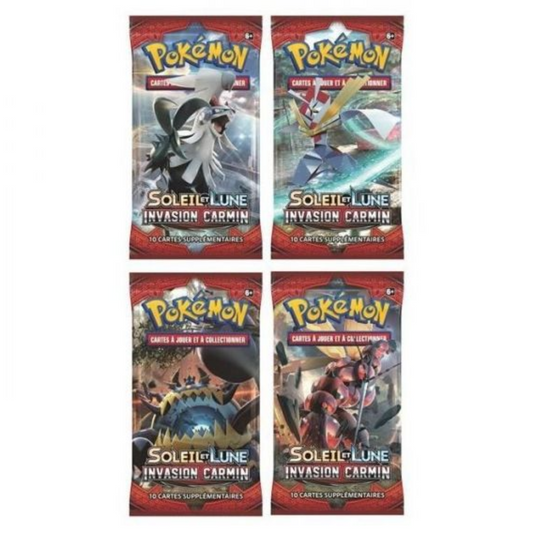 Art set de 4 boosters - Invasion carmin - FRANCAIS