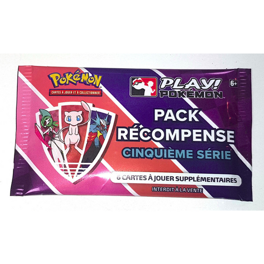 Booster pack récompense cinquième série - FRANCAIS