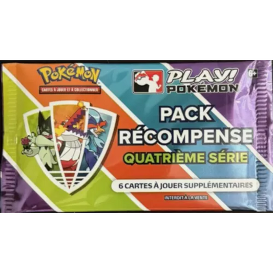 Booster pack récompense quatrième série - FRANCAIS