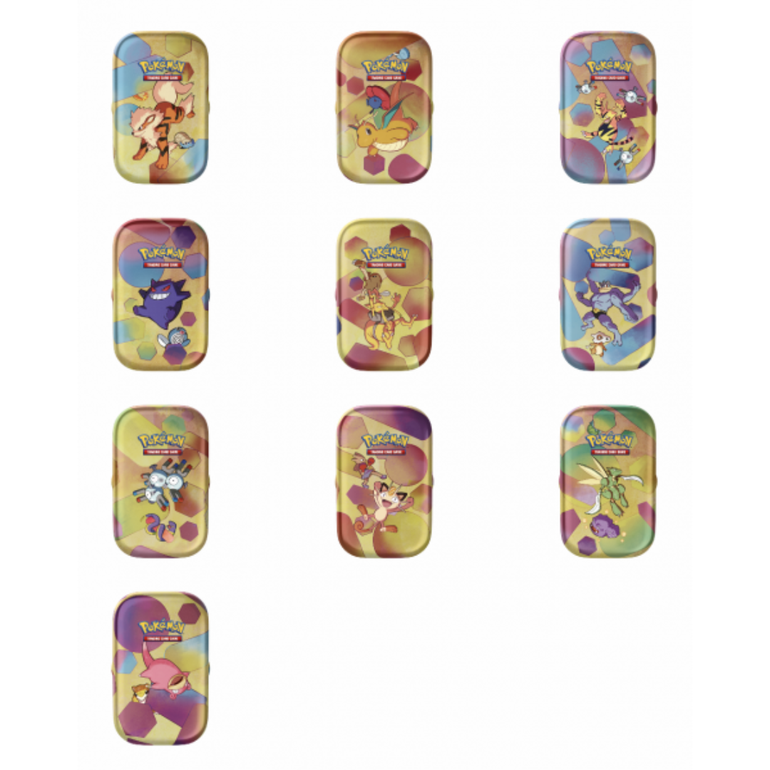 EV3.5 - 151 - Display de 10 mini tins - FRANCAIS