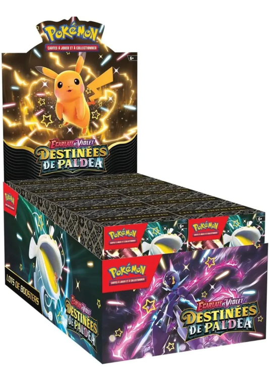 EV4.5 - Destinées De Paldea - Display de 10 Bundle sous plexi : FRANCAIS