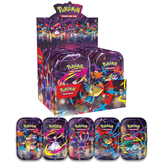 Display de 10 mini tins Méga Evoltions (10/10/25)