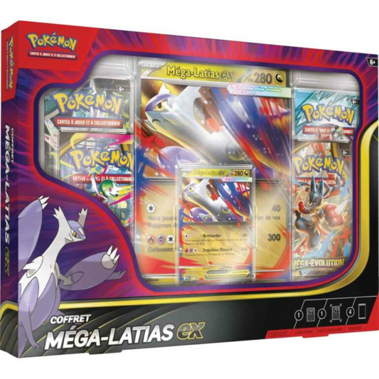 Coffret Méga Latias ex  (envoi entre le 10/10/25 et le 17/10)