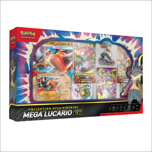 Coffret figurine Méga Lucario  - FRANCAIS